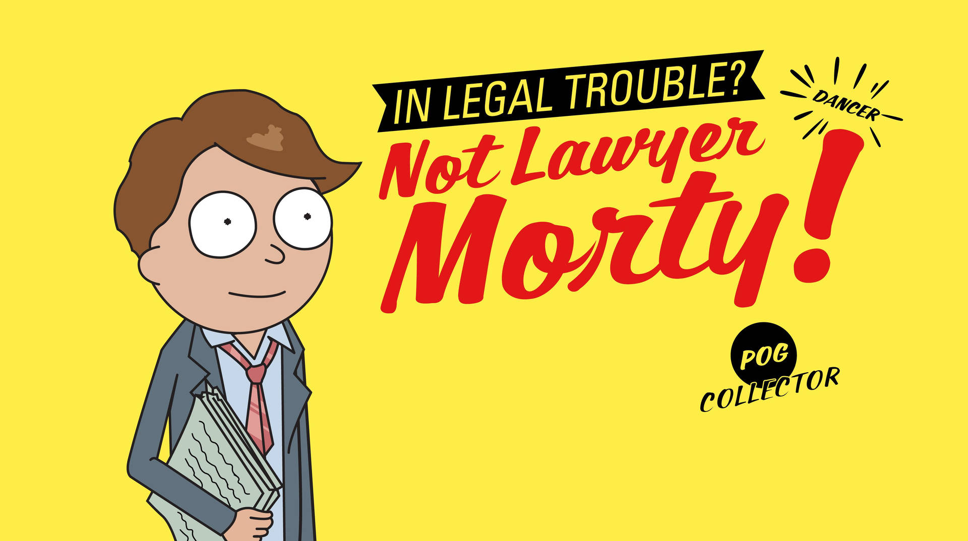 Advokatmorty-tavla Från Rick Och Morty I 4k-upplösning. Wallpaper
