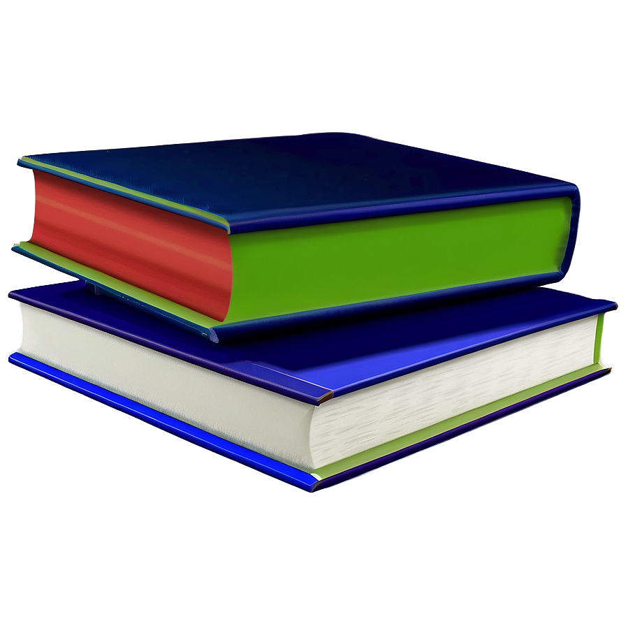 Layered Books Png 42 PNG