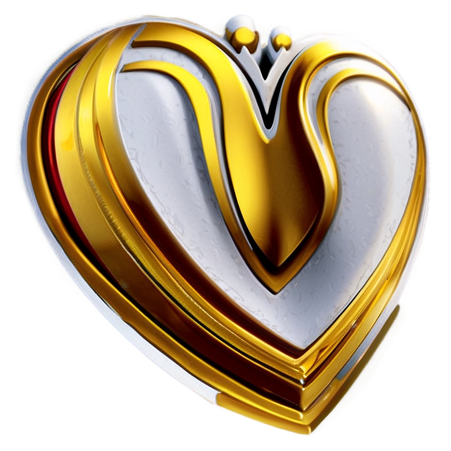 Layered Heart Clipart Cutout Png 8 PNG