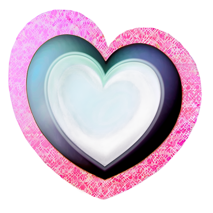 Layered Heart Clipart Cutout Png Msc55 PNG