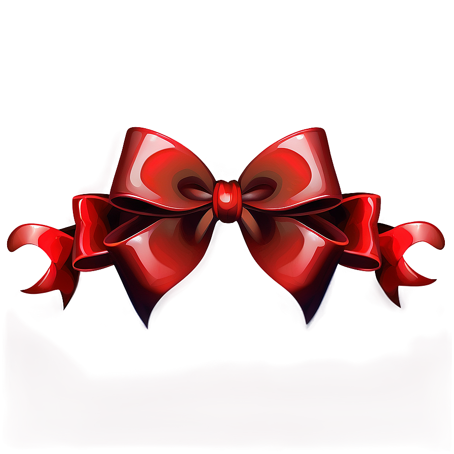 Layered Red Bow Png 05252024 PNG