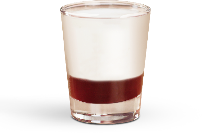 Layered Shot Glass Cocktail PNG