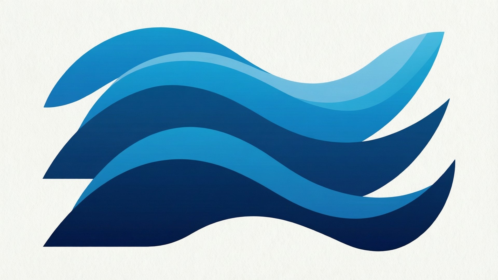 Layered Vector Waves Wallpaper