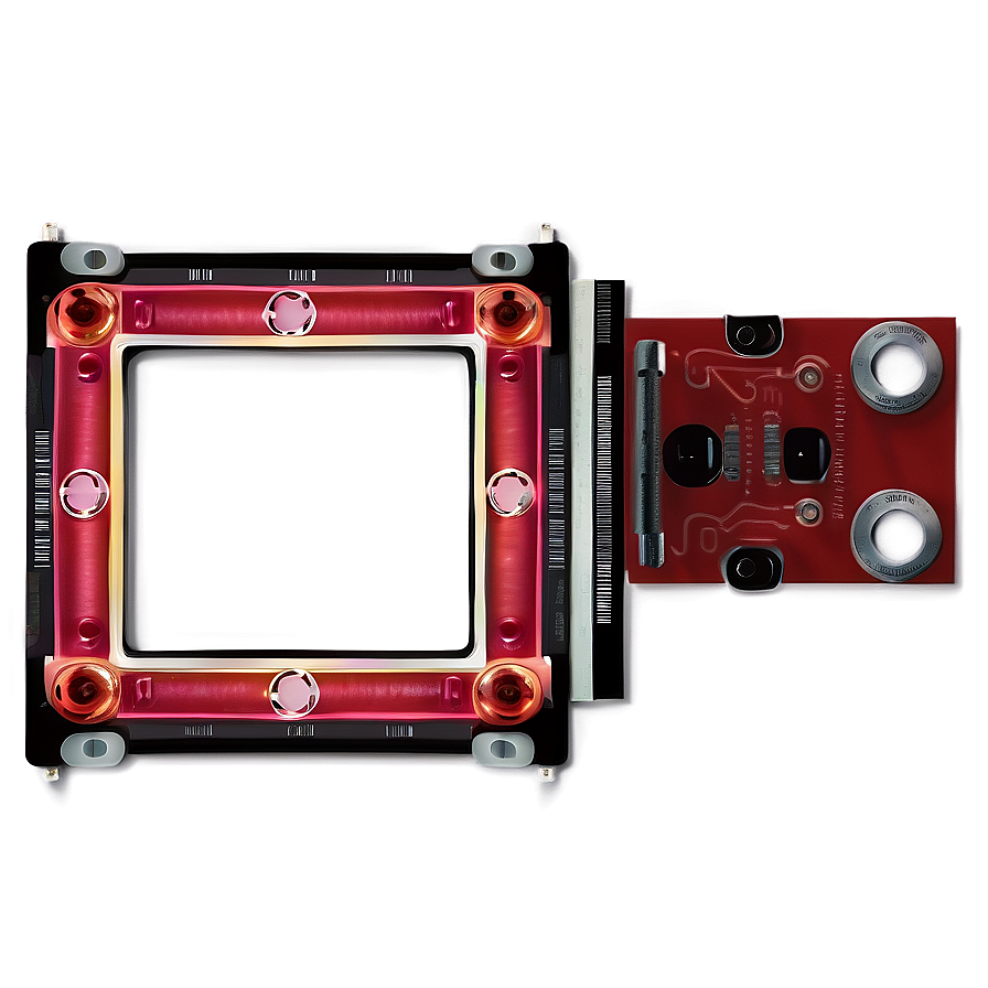 Layered Video Frame Assembly Png 06262024 PNG