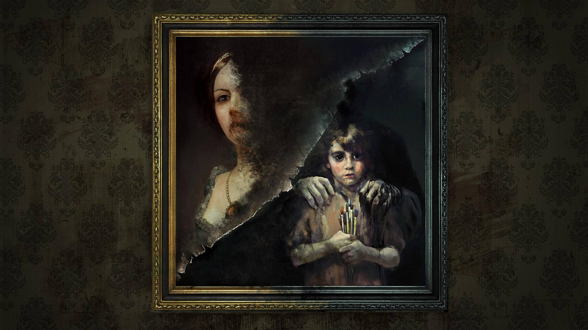 Layers Of Fear Slash Painting Wallpaper