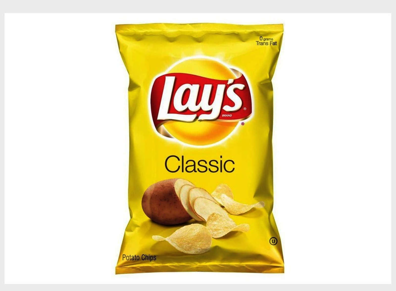 Delectable Lay's Classic Potato Chips Wallpaper