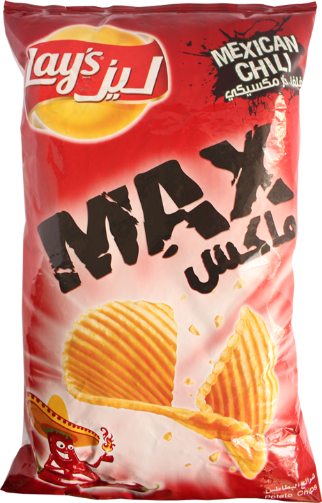 Lays Mexican Chili Flavored Chips Package PNG