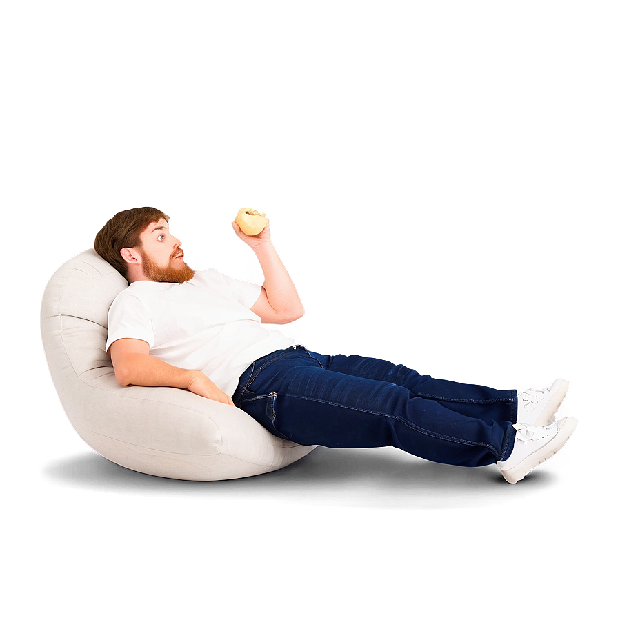 Lazy Couch Potato Png 06242024 PNG