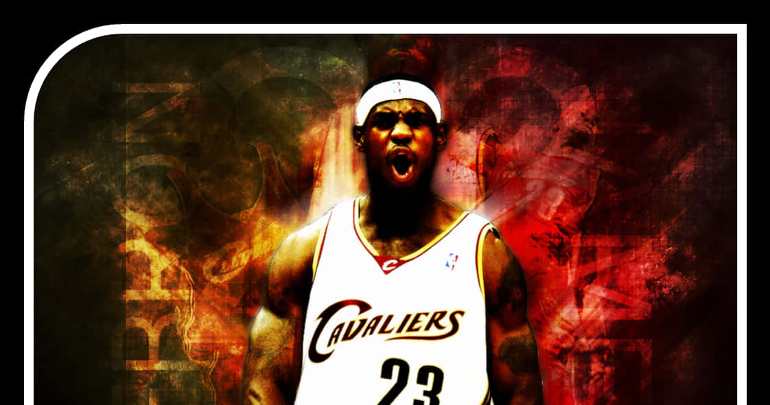 Le Bron James Cavaliers Fervor PNG