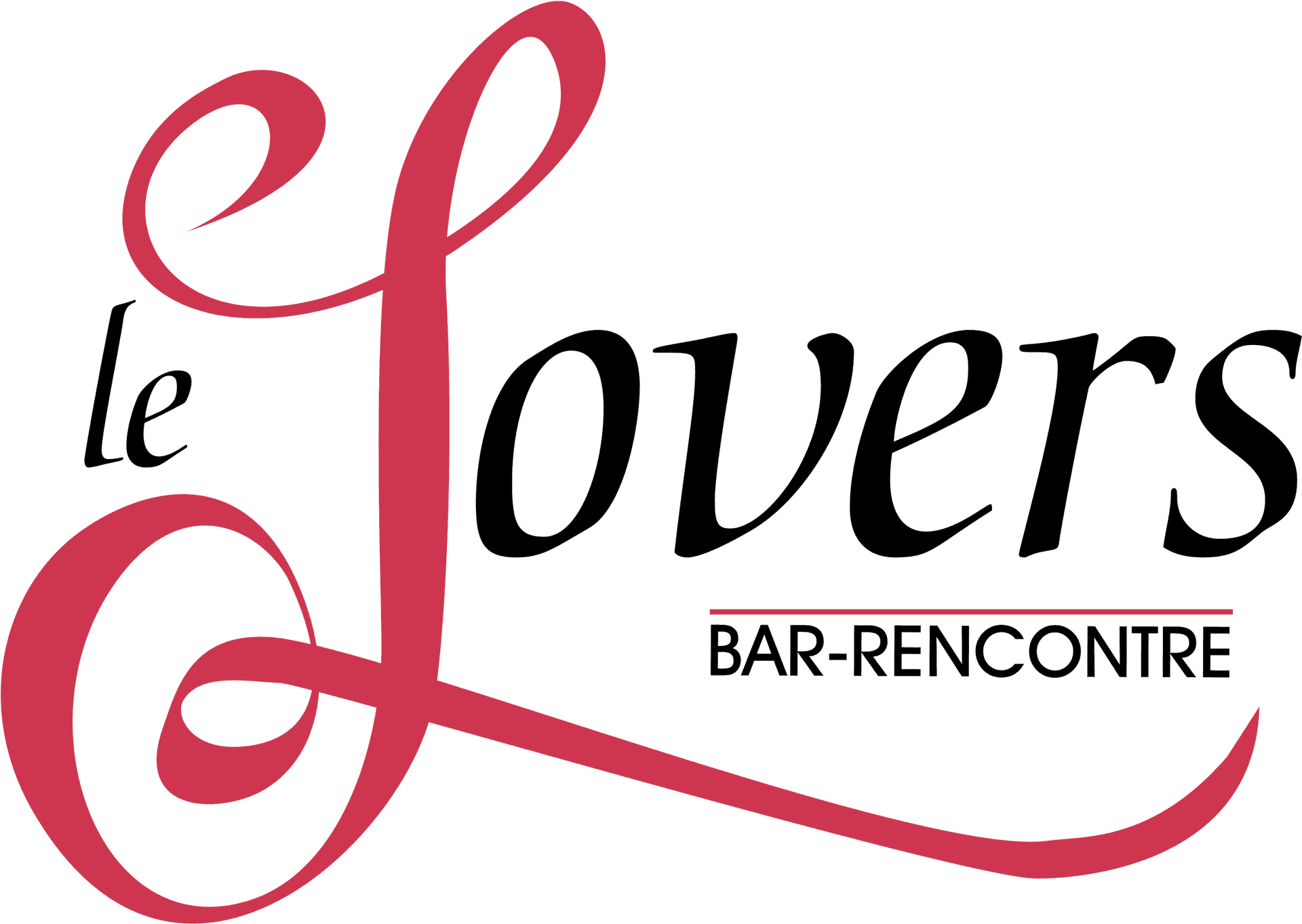 Le Lovers Bar Rencontre Logo PNG