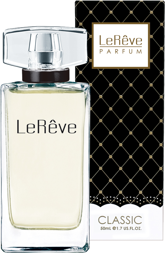 Le Reve Classic Perfume Bottle PNG