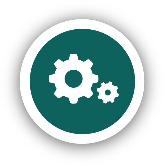 Leadership Concept Gears Symbol PNG