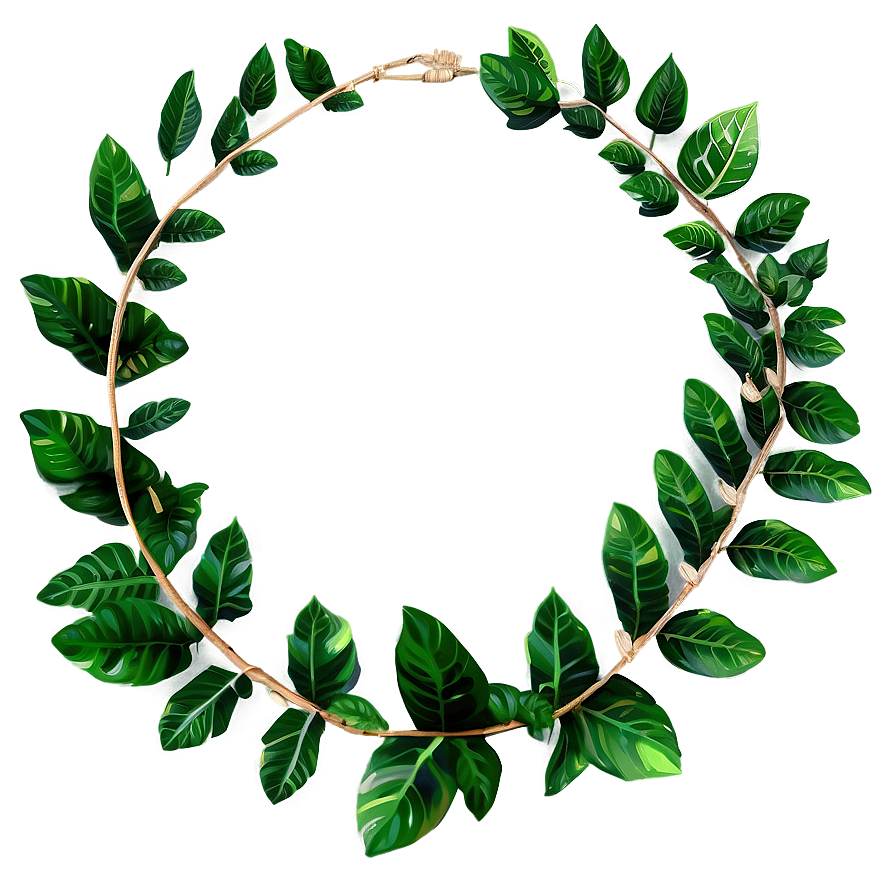 Leaf Garland Png Pft PNG