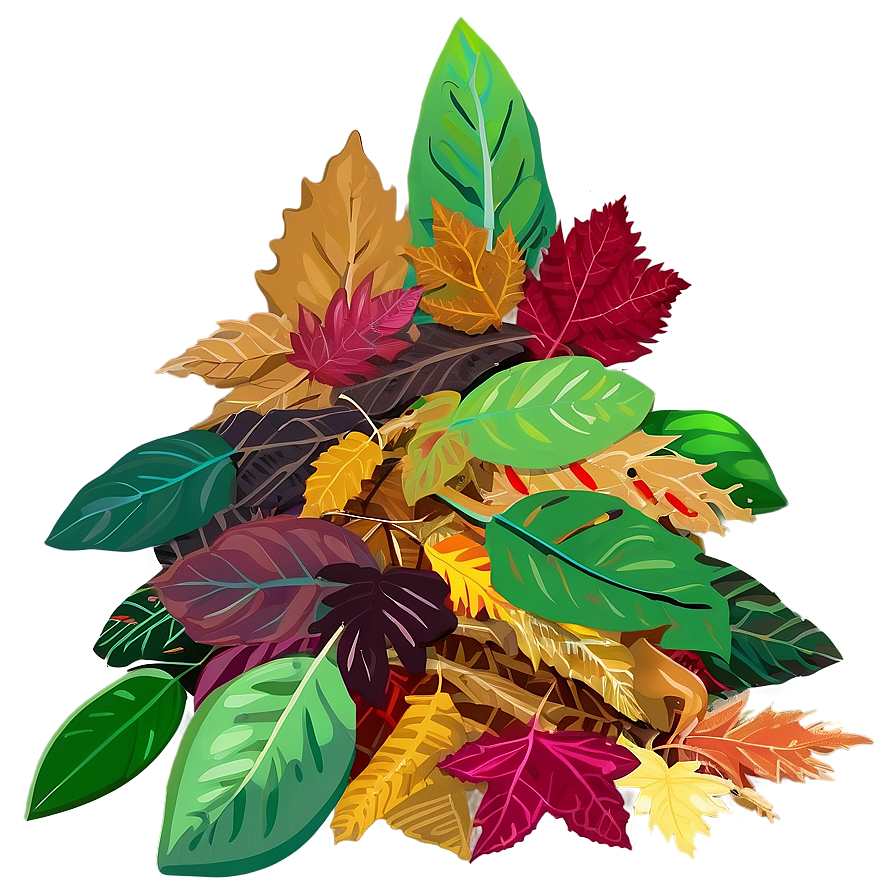 Leaf Pile C PNG