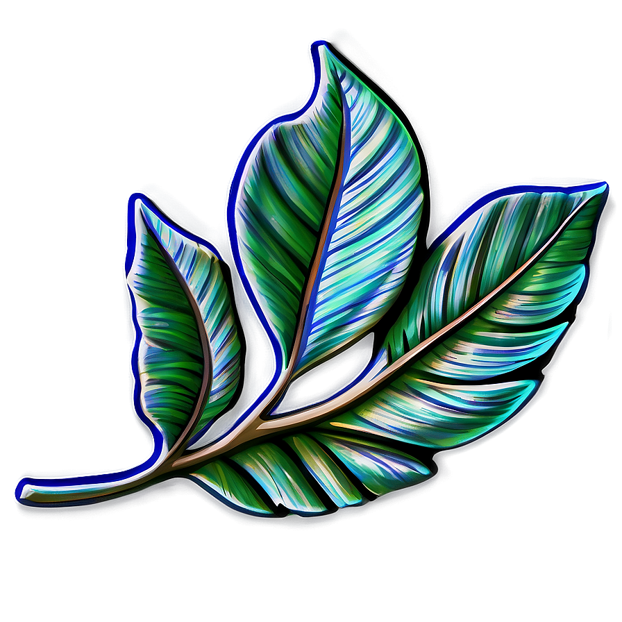 Leaf Sketch Png 05032024 PNG