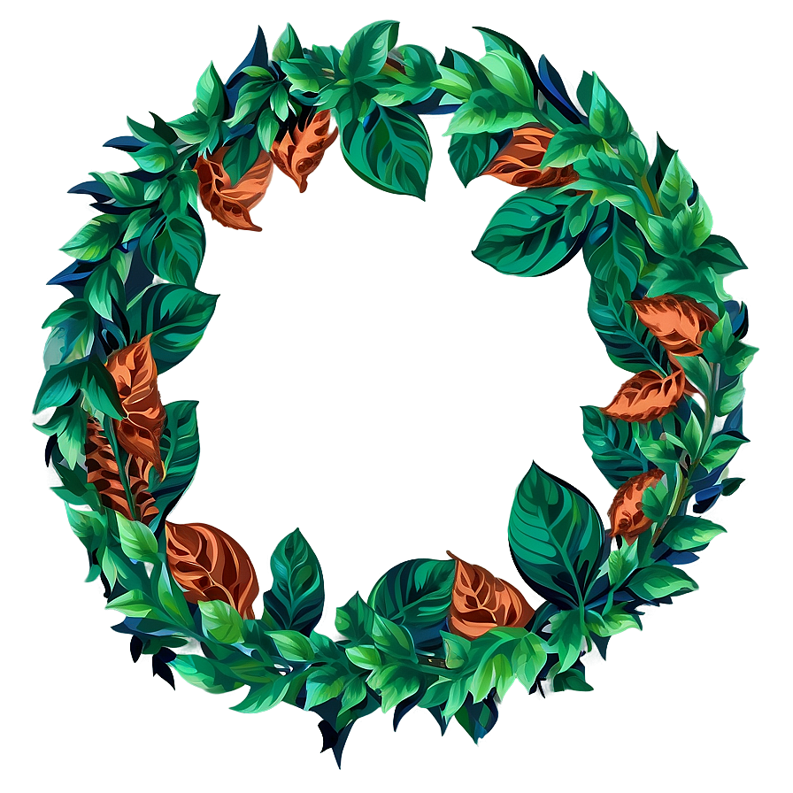 Leaf Wreath Png 32 PNG