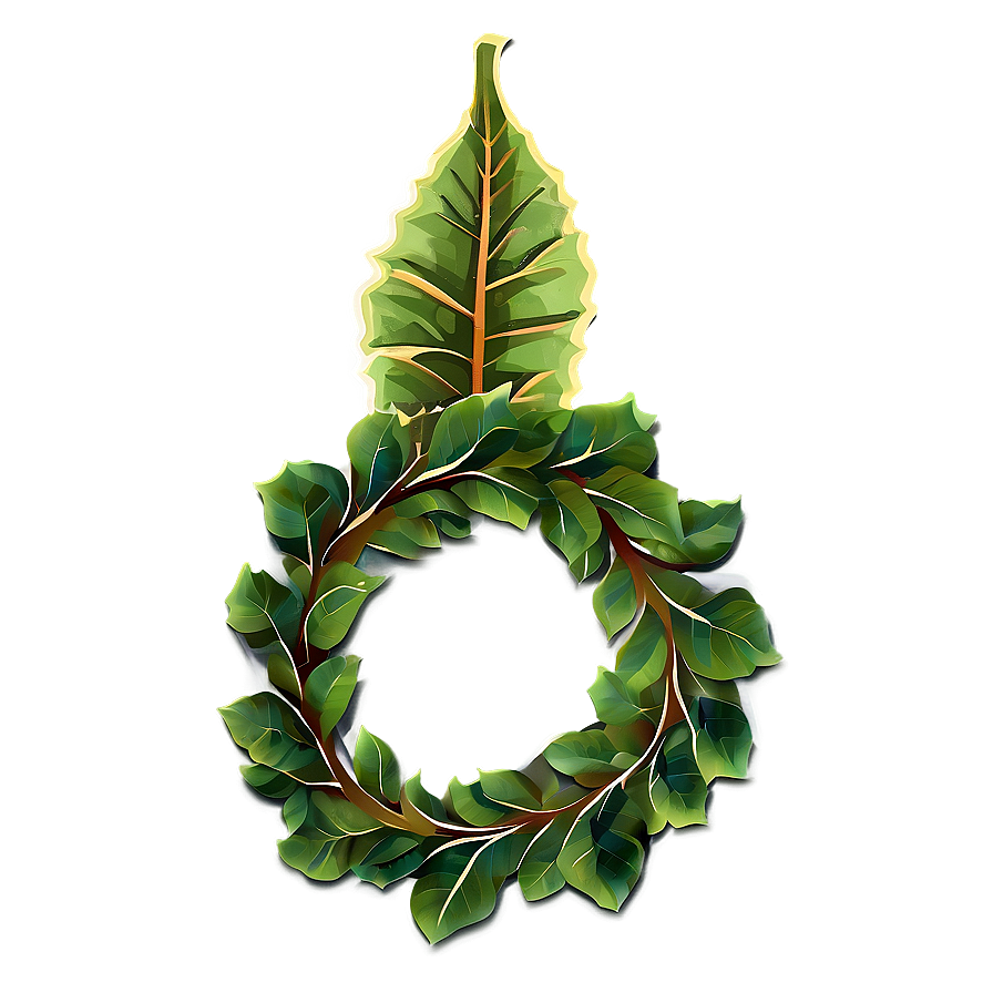 Leaf Wreath Png Sry PNG