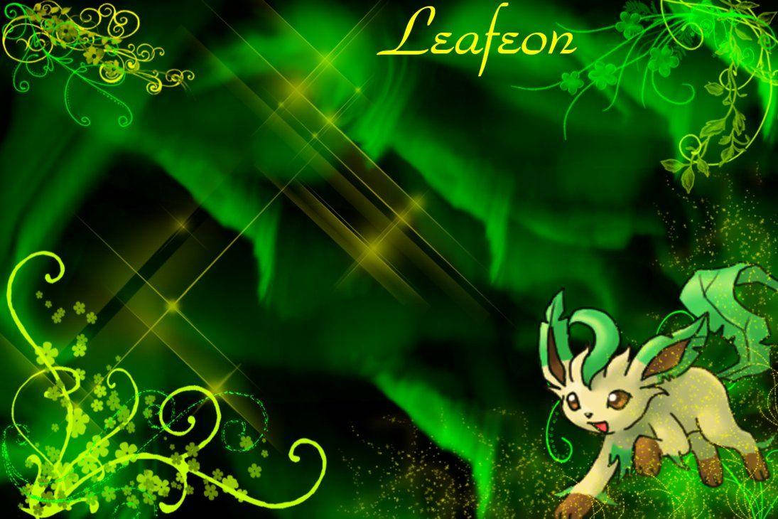 Leafeon With The Aurora Picture