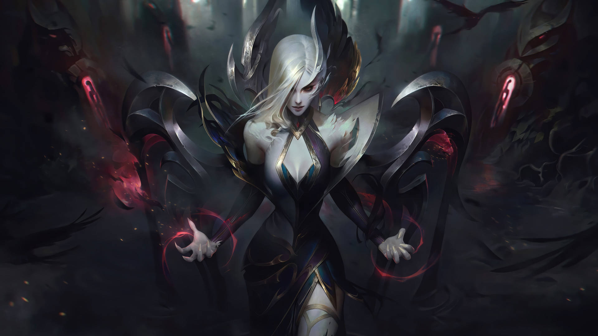 League of Legends Android Flames Wallpaper