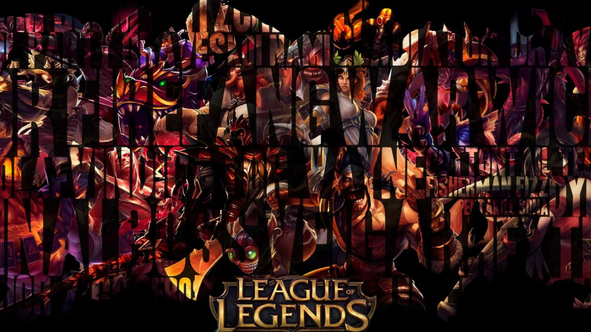 Leagueof Legends Baggrunde.