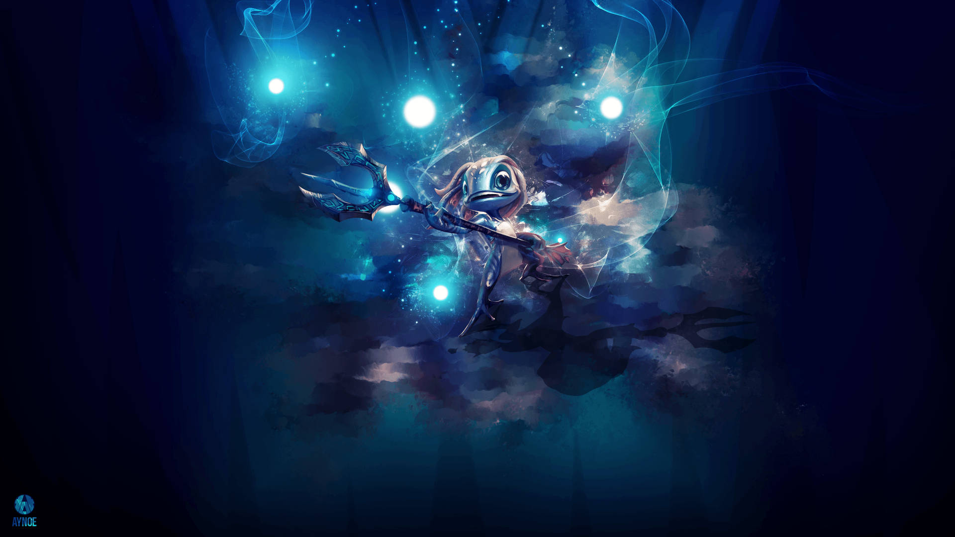 League Of Legends Fizz Blue Underwater