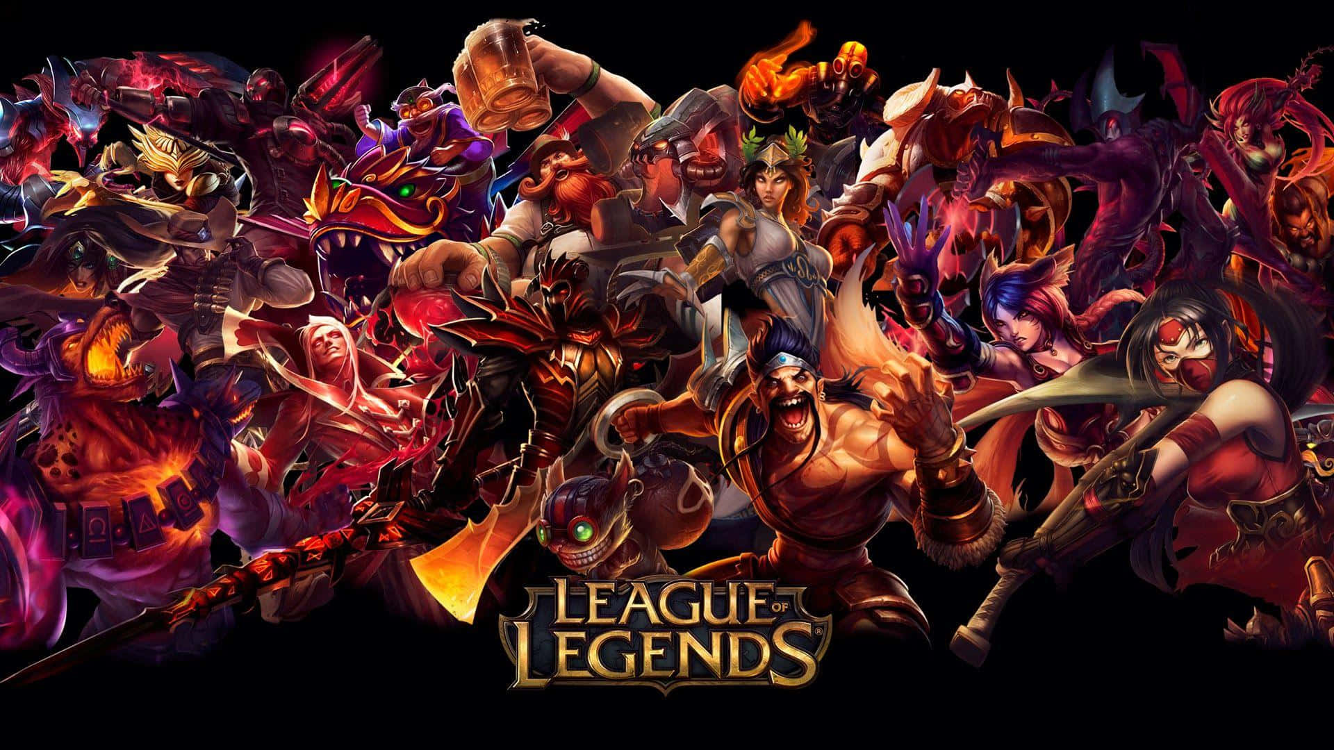 League of Legends-tapeter Wallpaper