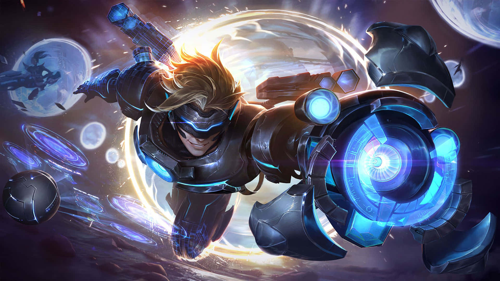 "Experience the magic of League of Legends in stunning HD" Wallpaper