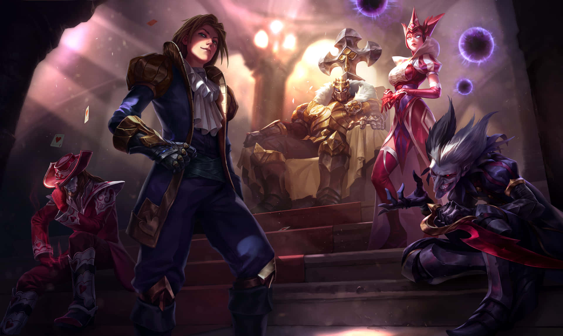 Take the battle anywhere you go with a laptop designed for League of Legends Wallpaper