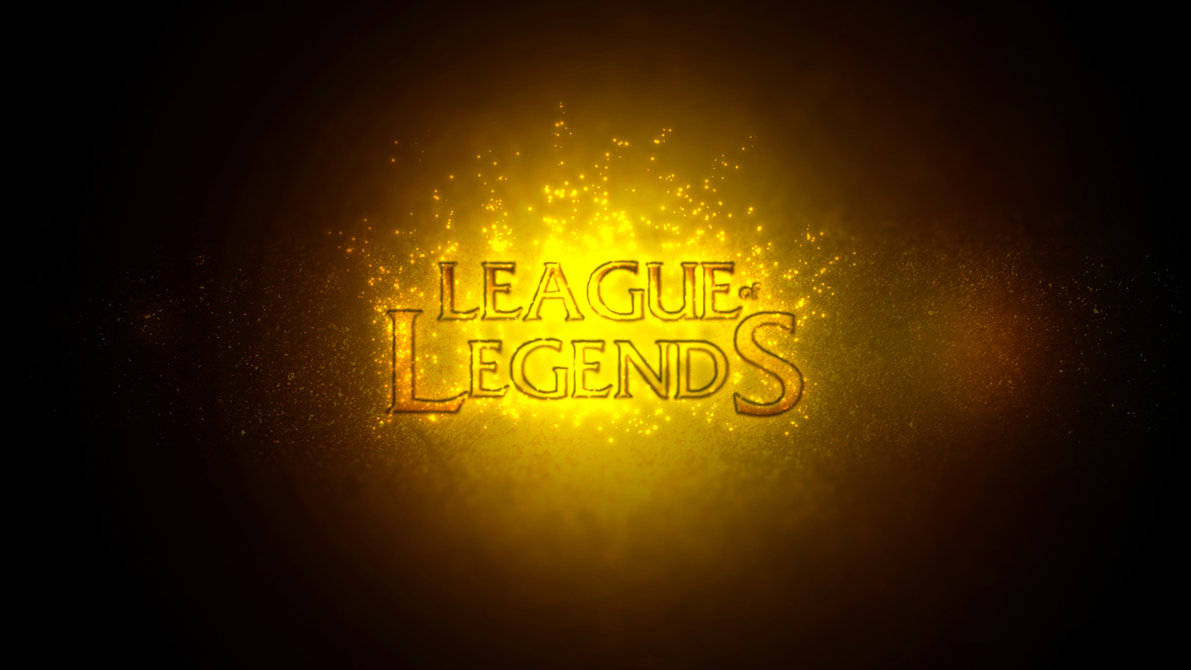 League Of Legends Logo Beautiful Theme Wallpaper