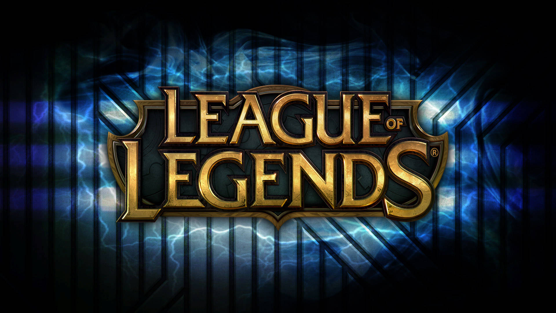 League Of Legends Logo Screen Theme Wallpaper