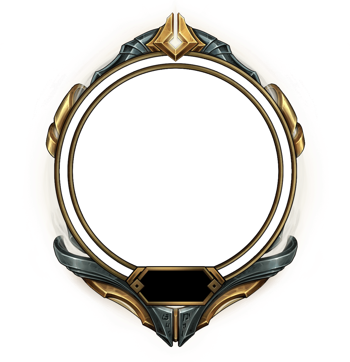 Leagueof Legends Golden Icon Frame PNG