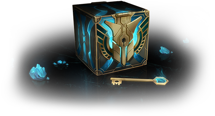 Leagueof Legends Hextech Chestand Key PNG