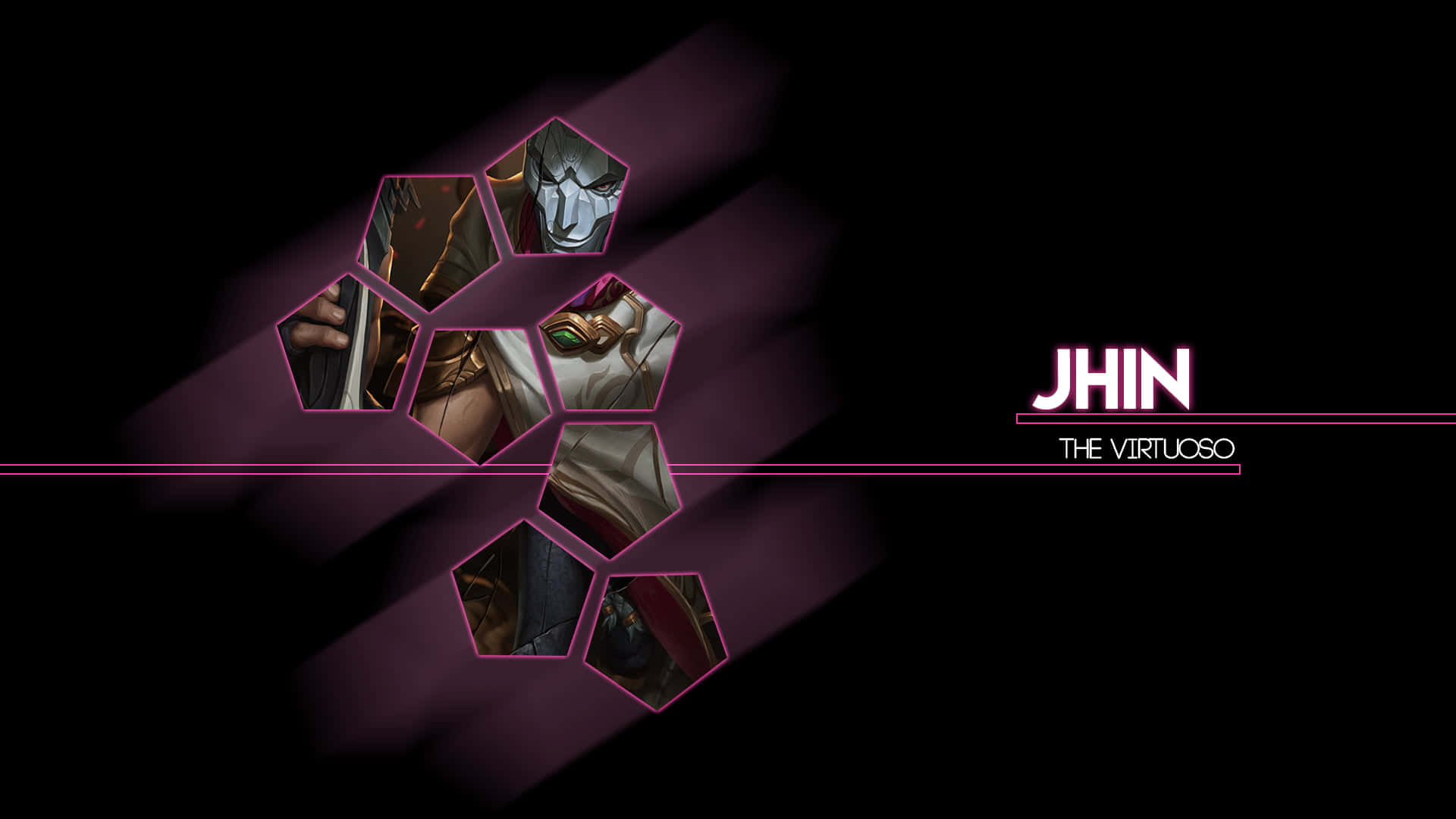 Leagueof Legends Jhin The Virtuoso Wallpaper