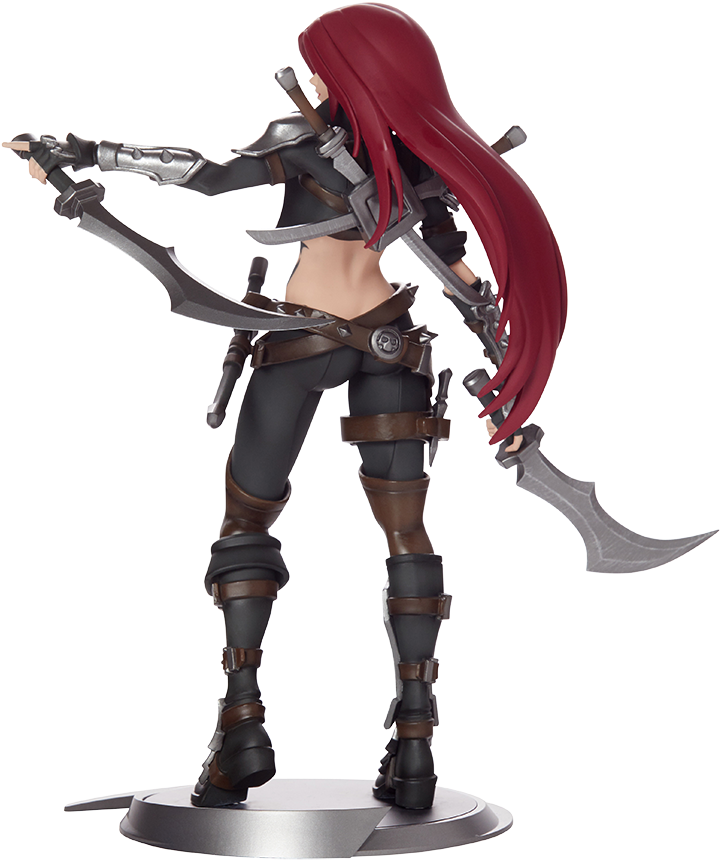 Leagueof Legends Katarina Statue PNG