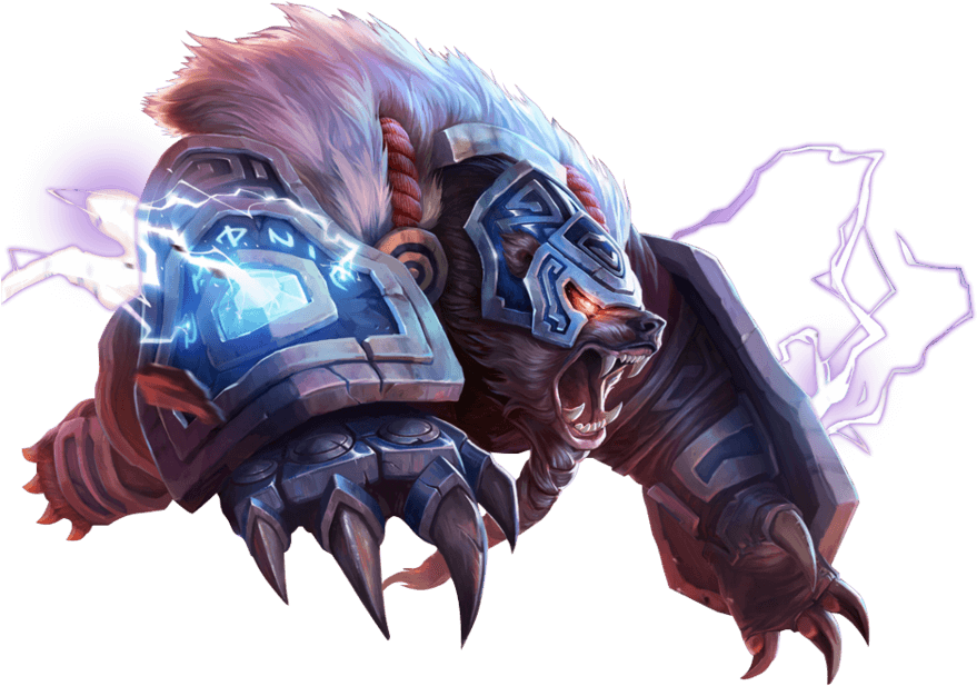 Leagueof Legends Volibear Thundering Smite PNG