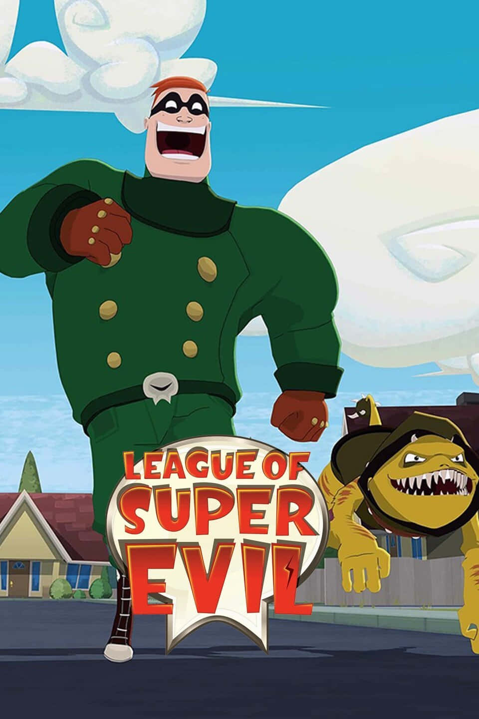Leagueof Super Evil Animated Poster Wallpaper