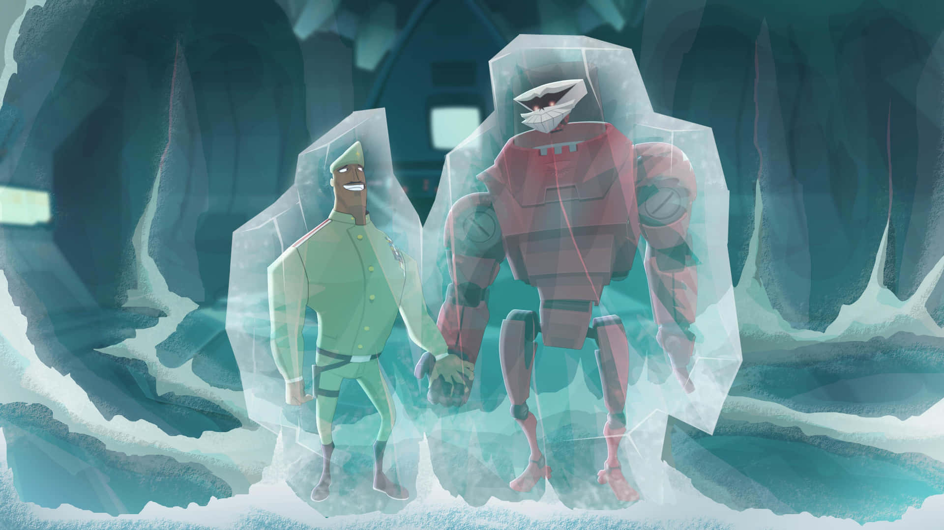 Leagueof Super Evil Frozen Villains Wallpaper