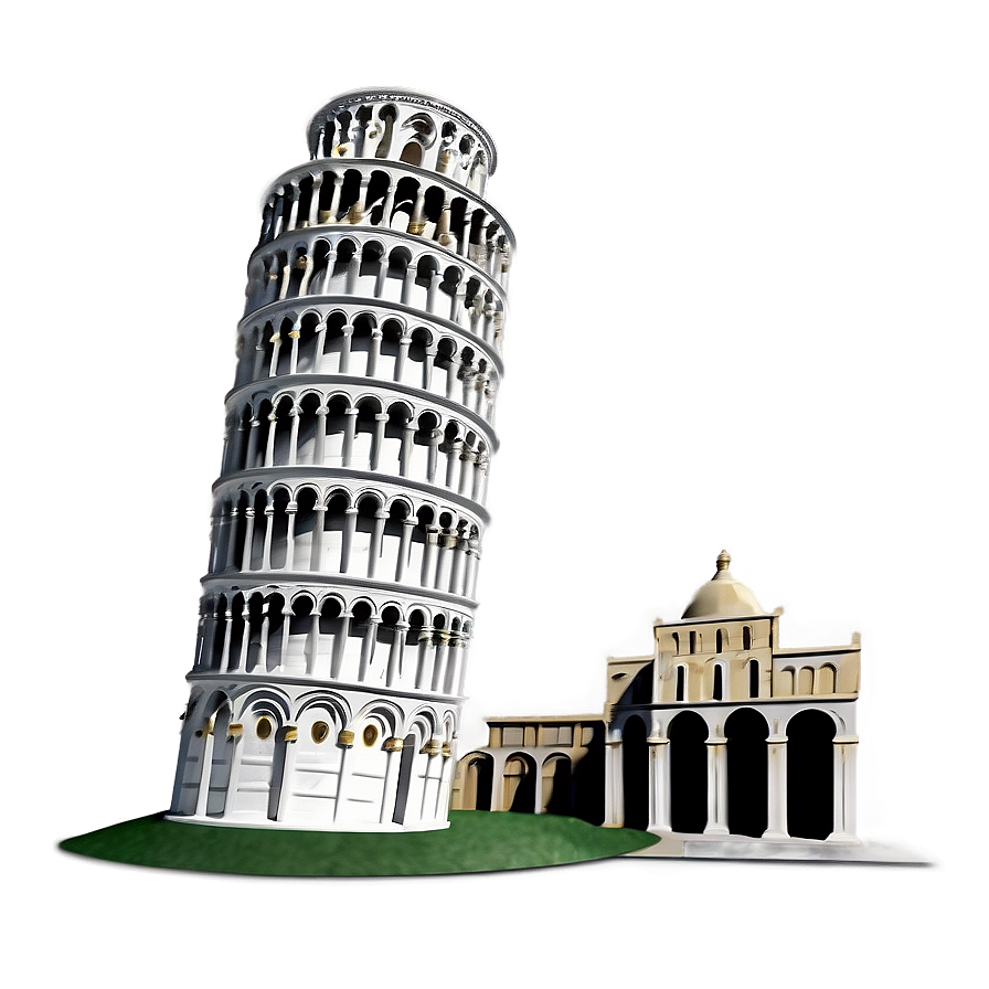 Leaning Tower Of Pisa Png Rrx PNG