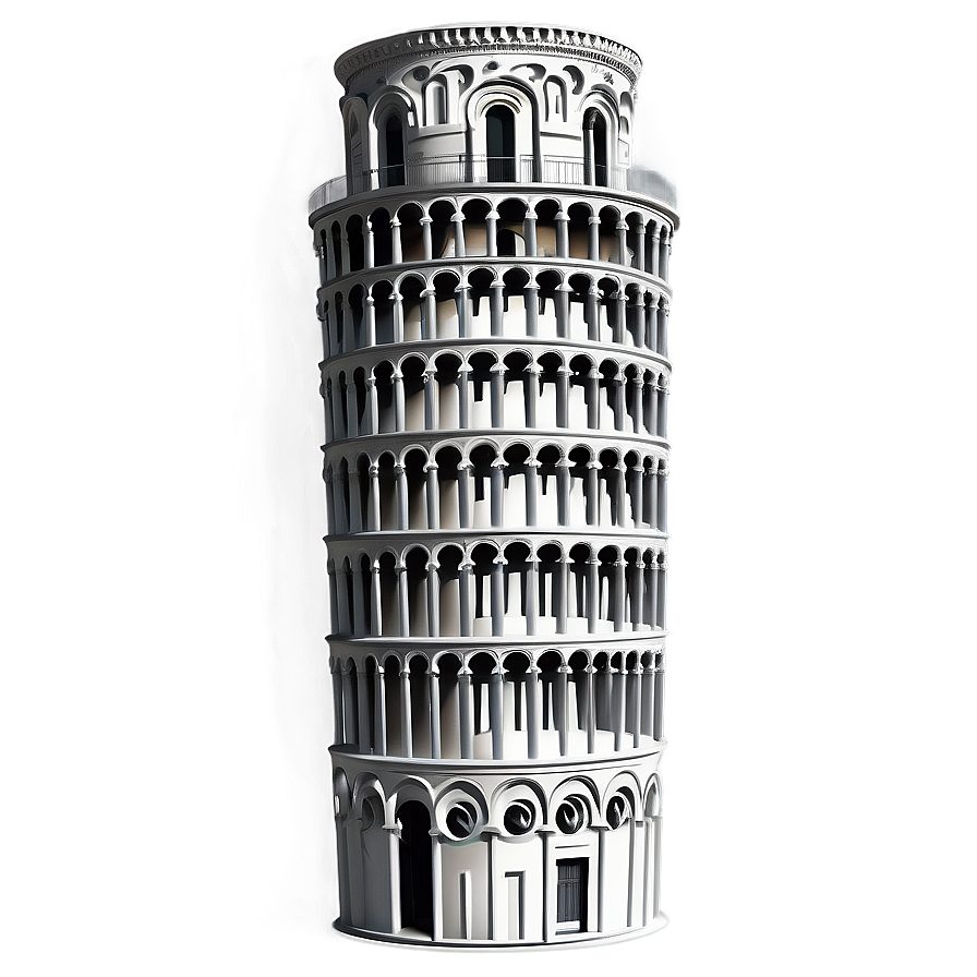 Download Leaning Tower Of Pisa Png Soa23 | Wallpapers.com