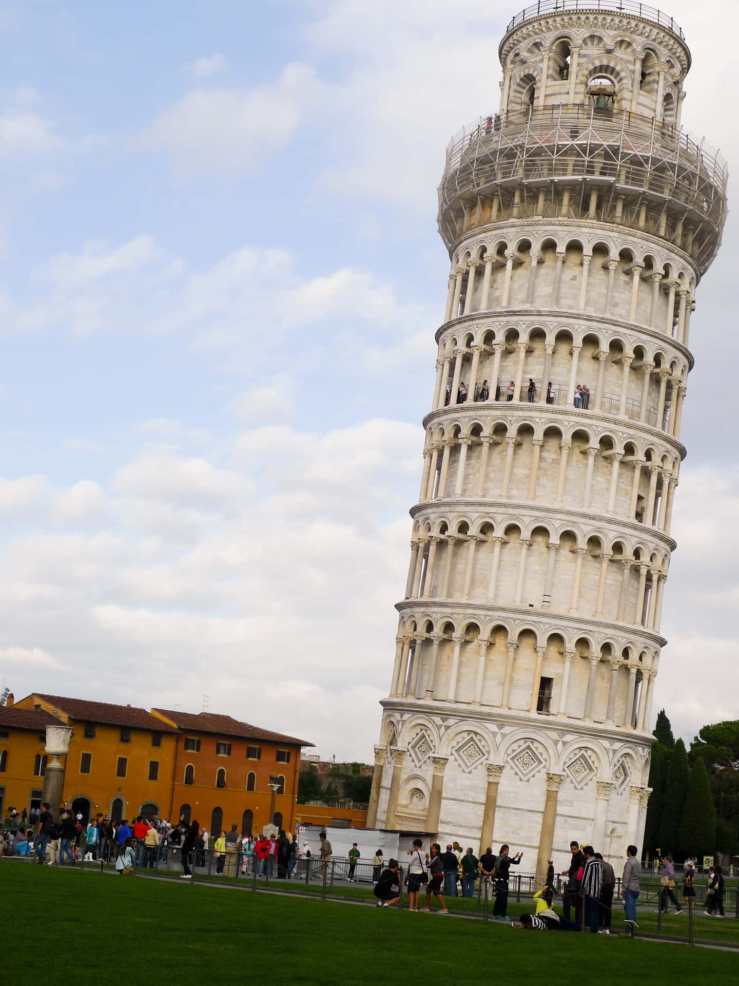 Fotode Viaje De La Torre Inclinada De Pisa Fondo de pantalla
