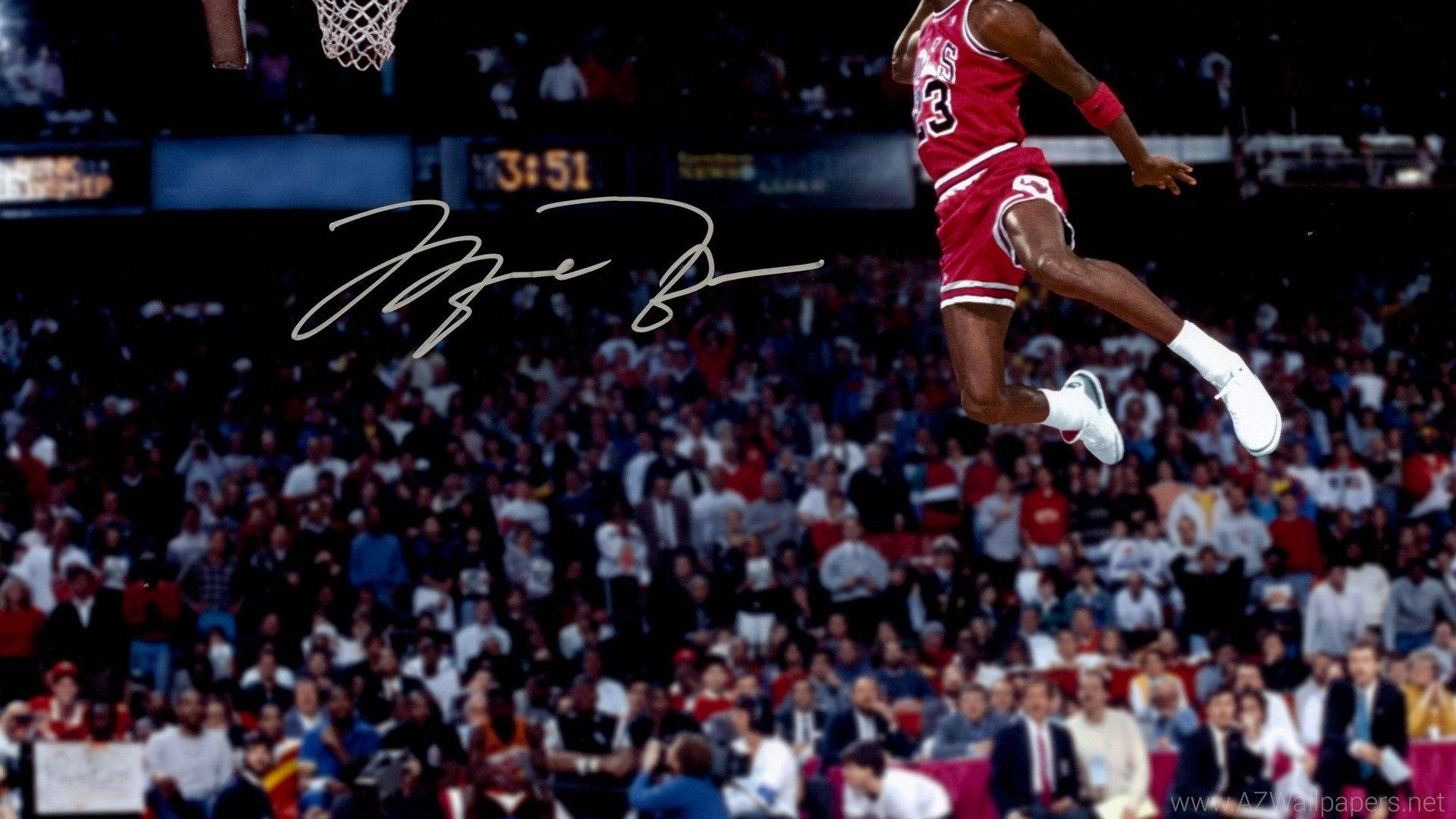 Leap Of Michael Jordan Hd Picture