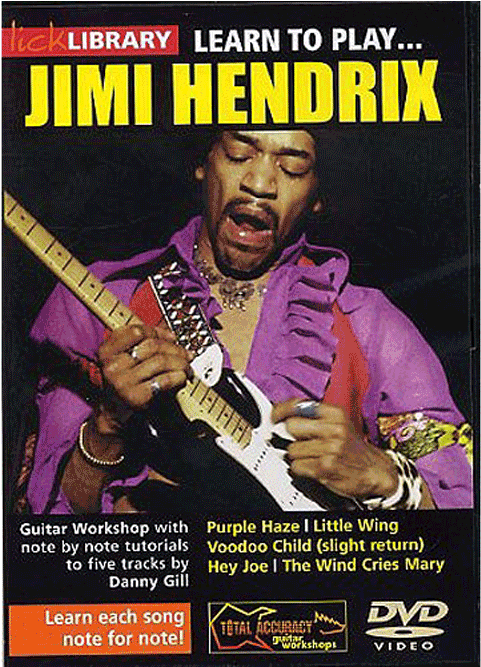 Learnto Play Jimi Hendrix D V D Cover PNG