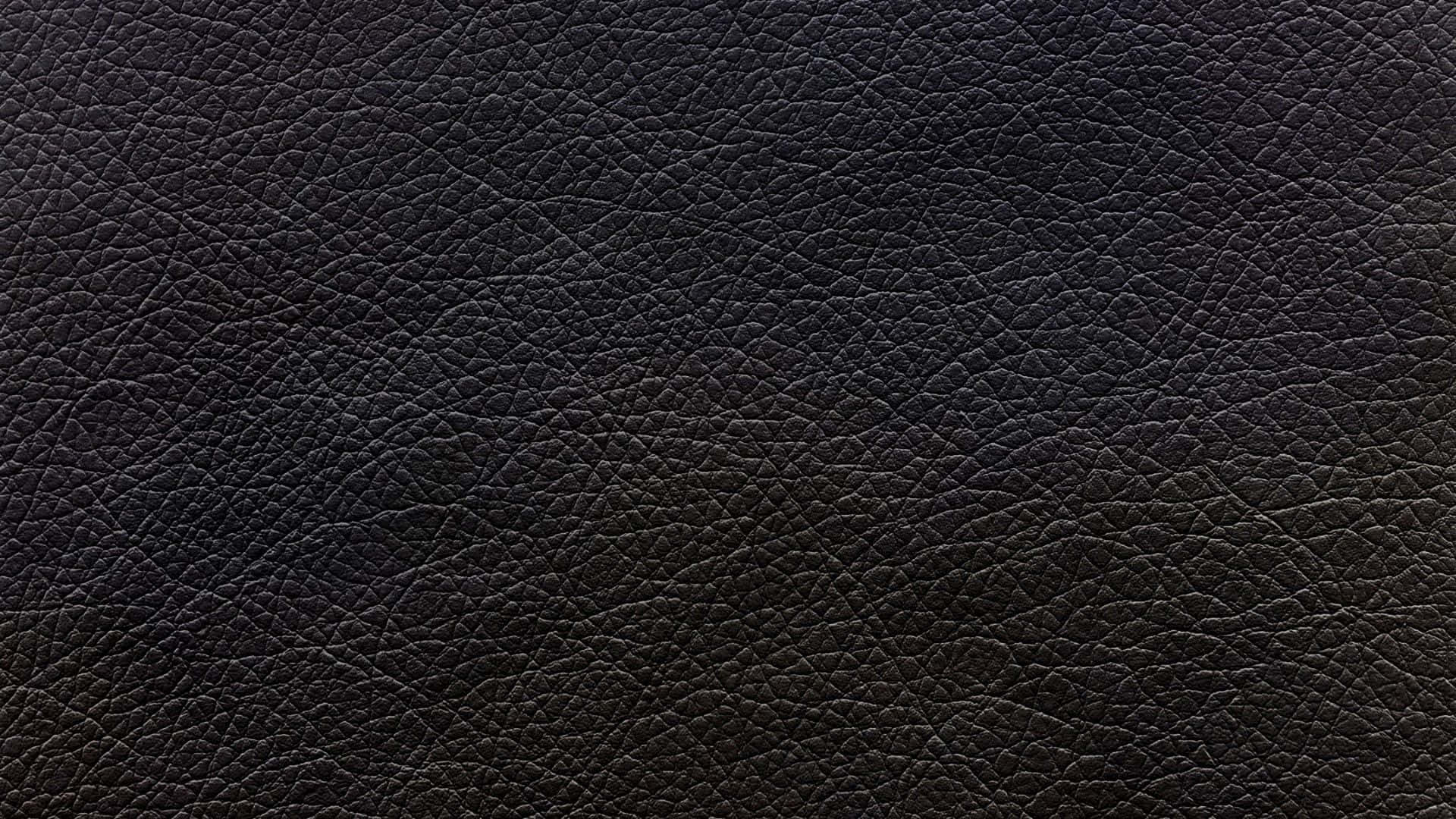 Black Leather Texture Background Photo