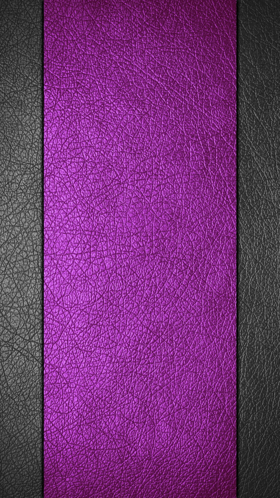 Leather Black And Purple Phone Wallpaper