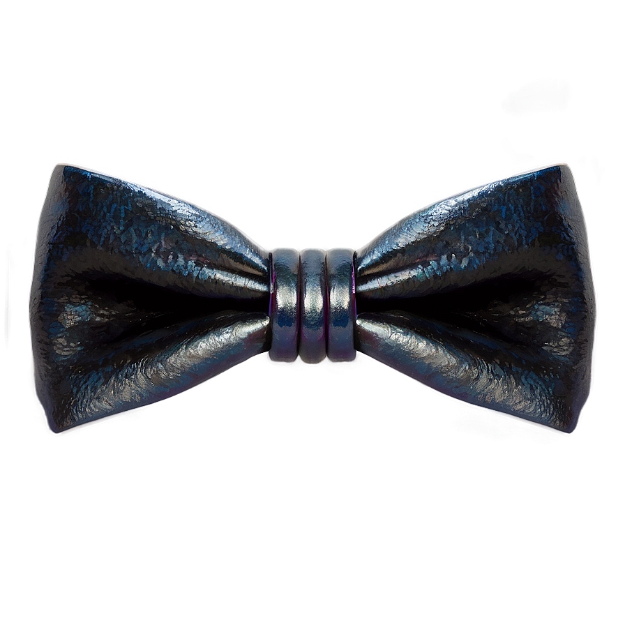 Leather Bow Tie Look Png 49 PNG