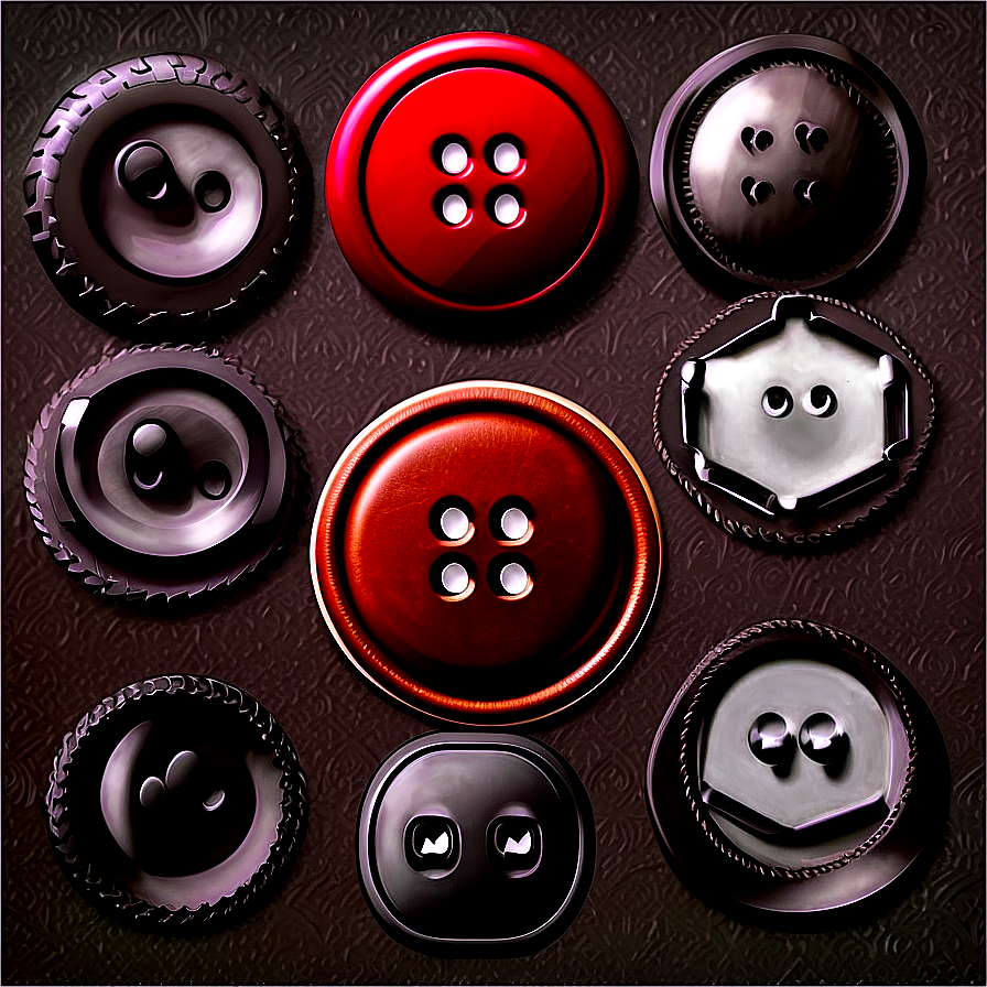 Leather Button Png 96 PNG