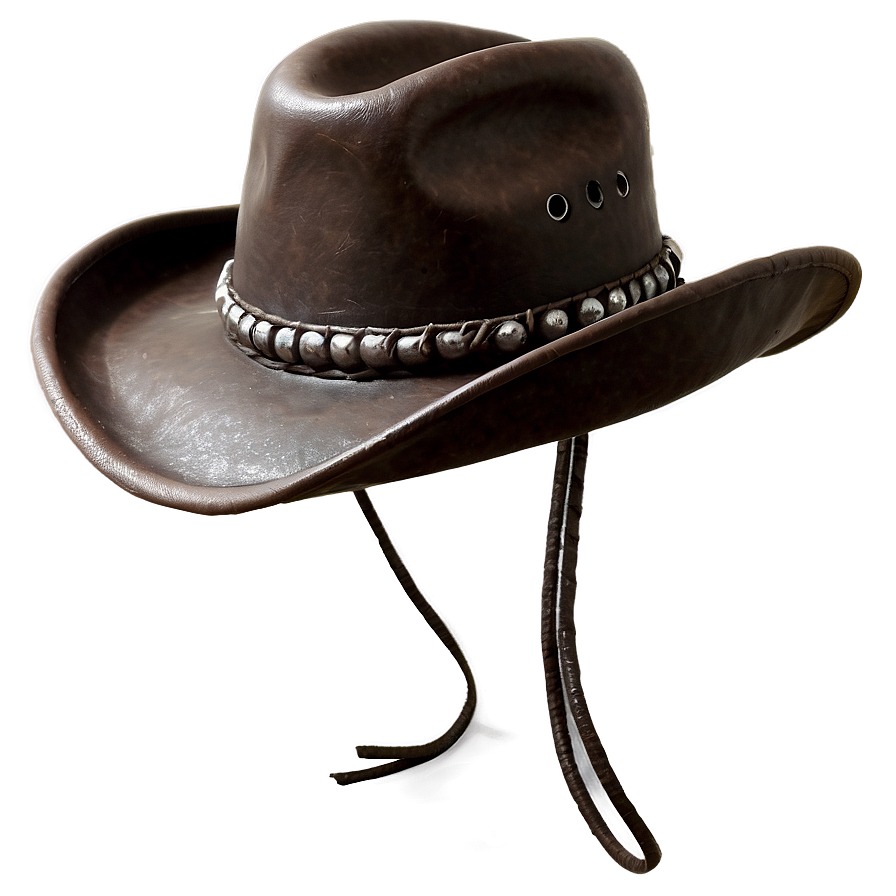 Download Leather Cowboy Hat Png Cps | Wallpapers.com