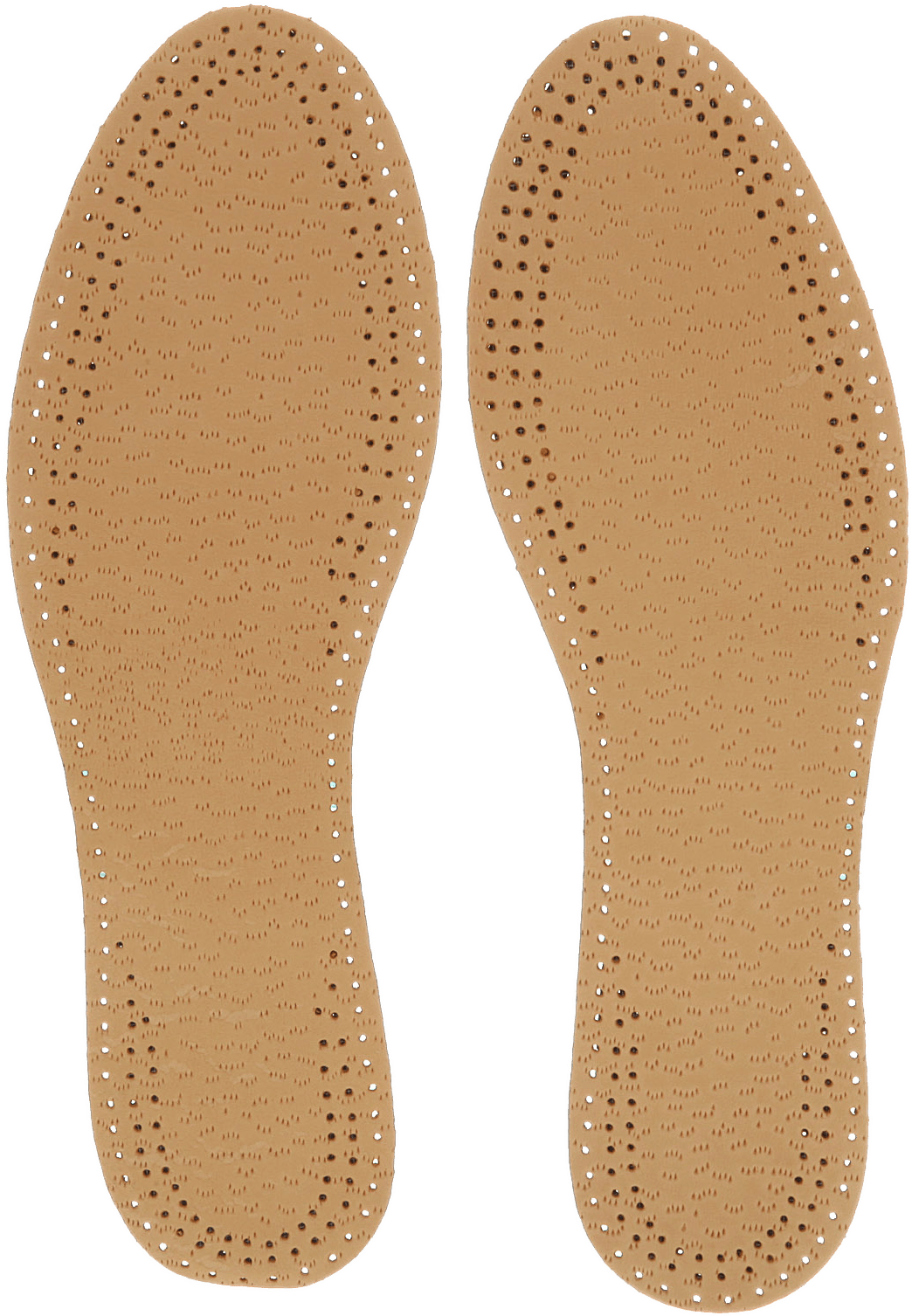 Leather Insoles Top View PNG