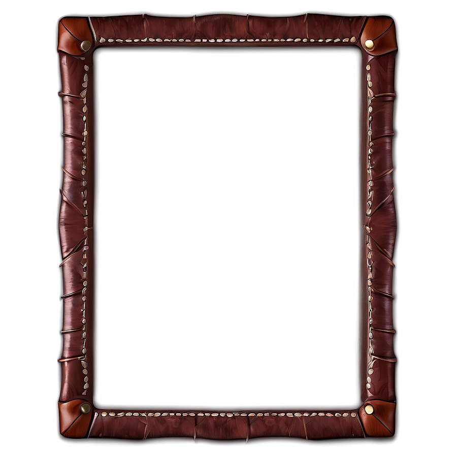 Leather Photo Frame Png Bhe PNG