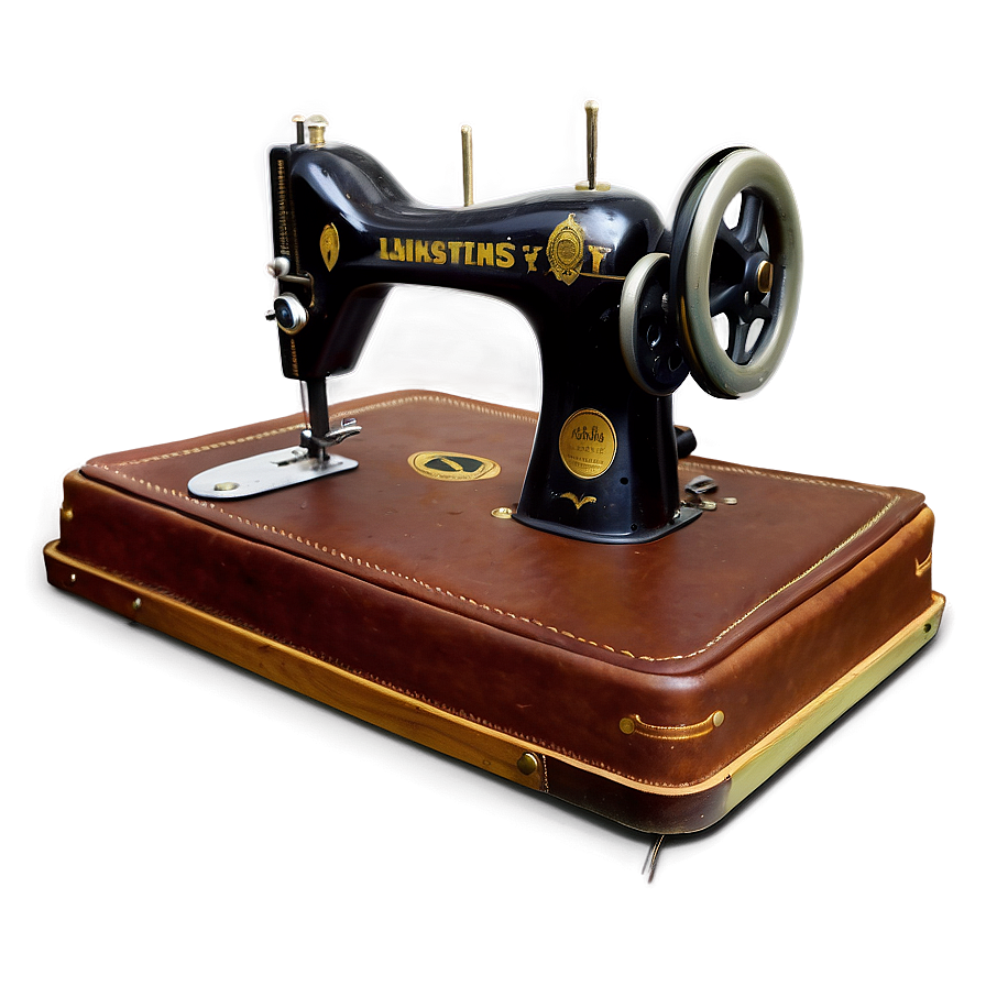 Leather Sewing Machine Png Klf PNG